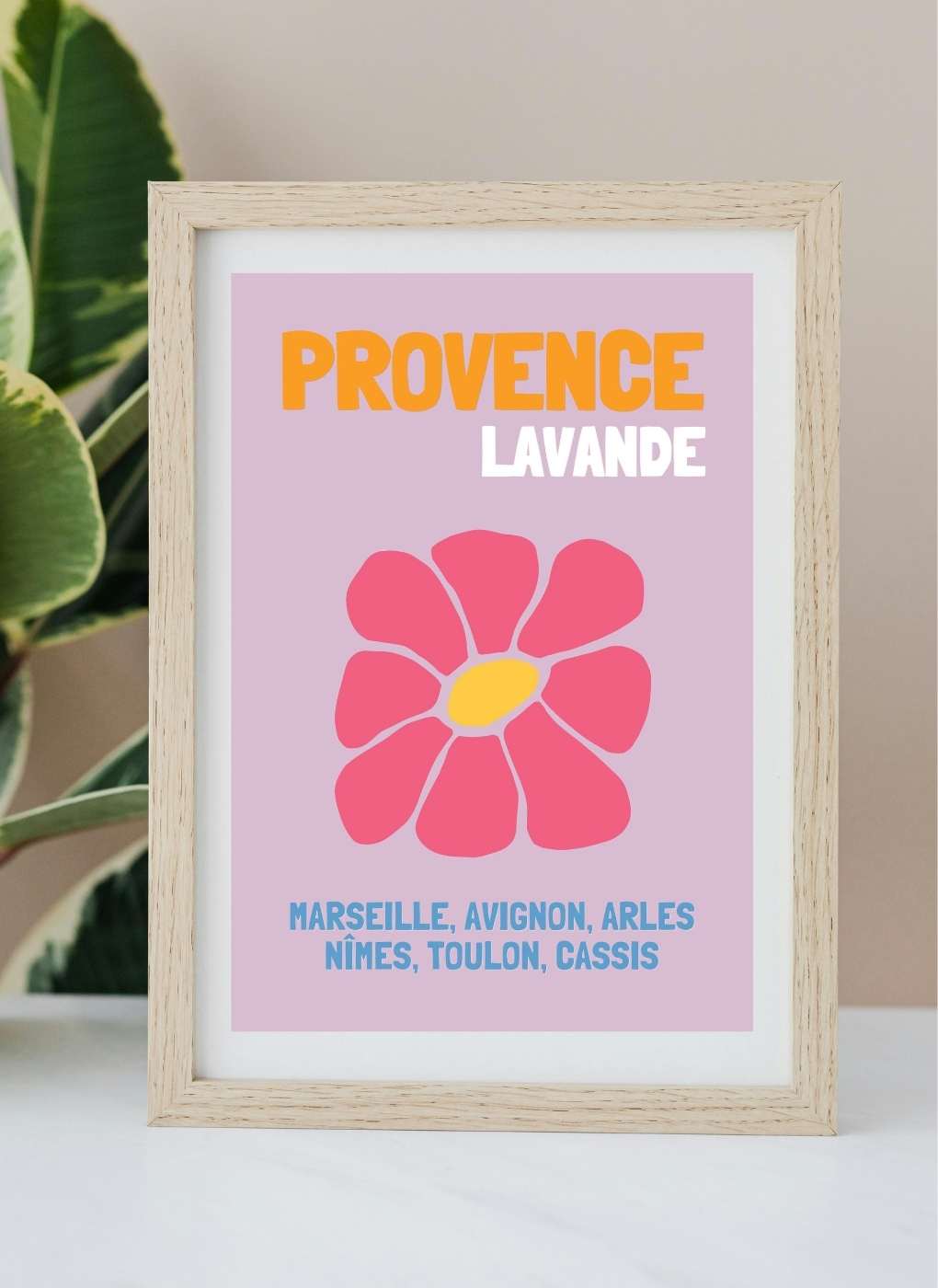 PROVENCE LAVANDE – Affiche prête à imprimer