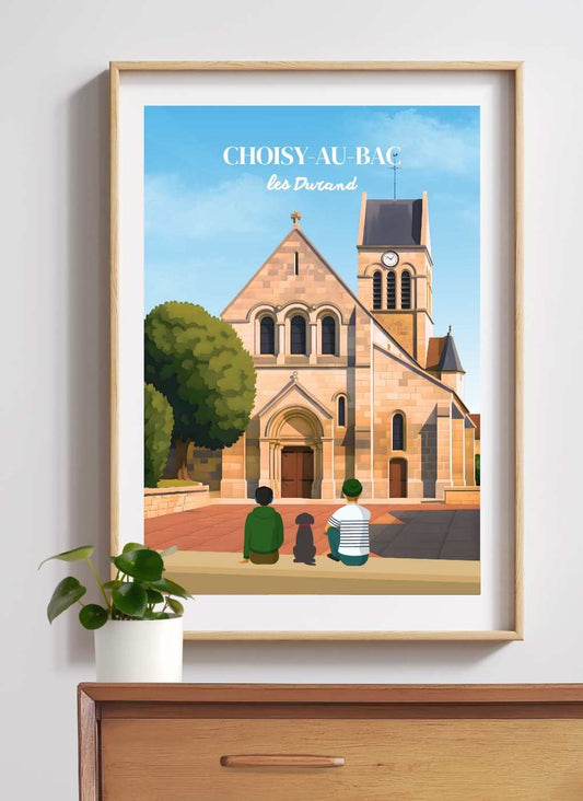 CHOISY-AU-BAC - Affiche personnalisée