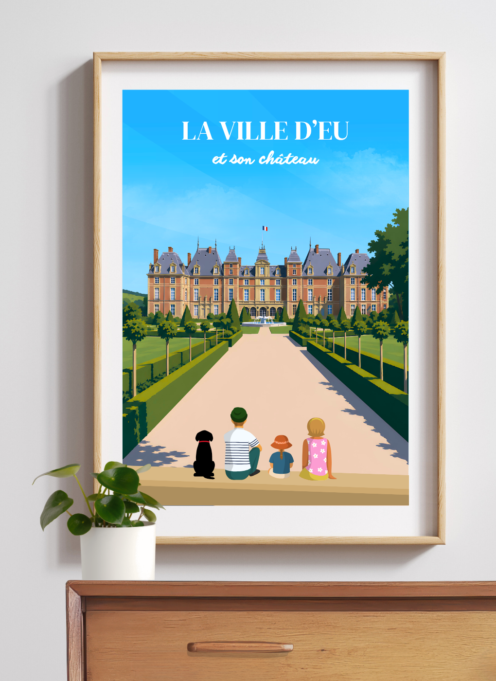 EU Château - Affiche personnalisée