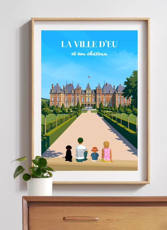 EU Château - Affiche personnalisée