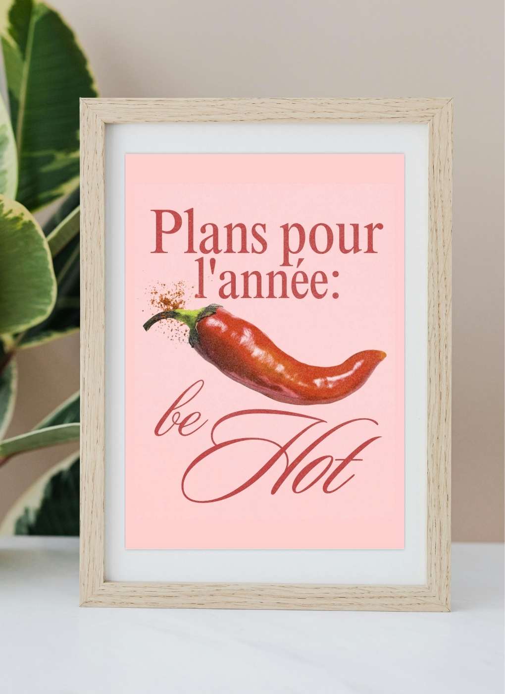 HOT – Affiche prête à imprimer